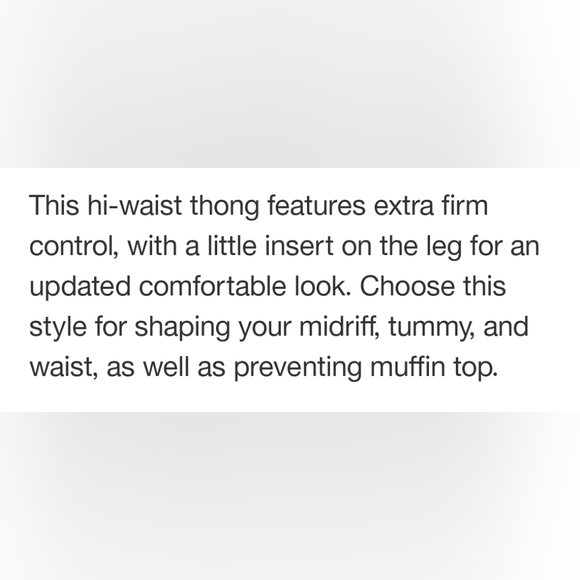 Thong Intimates Shapewear Elegant Wear Office wear Career - Picture 11 of 13